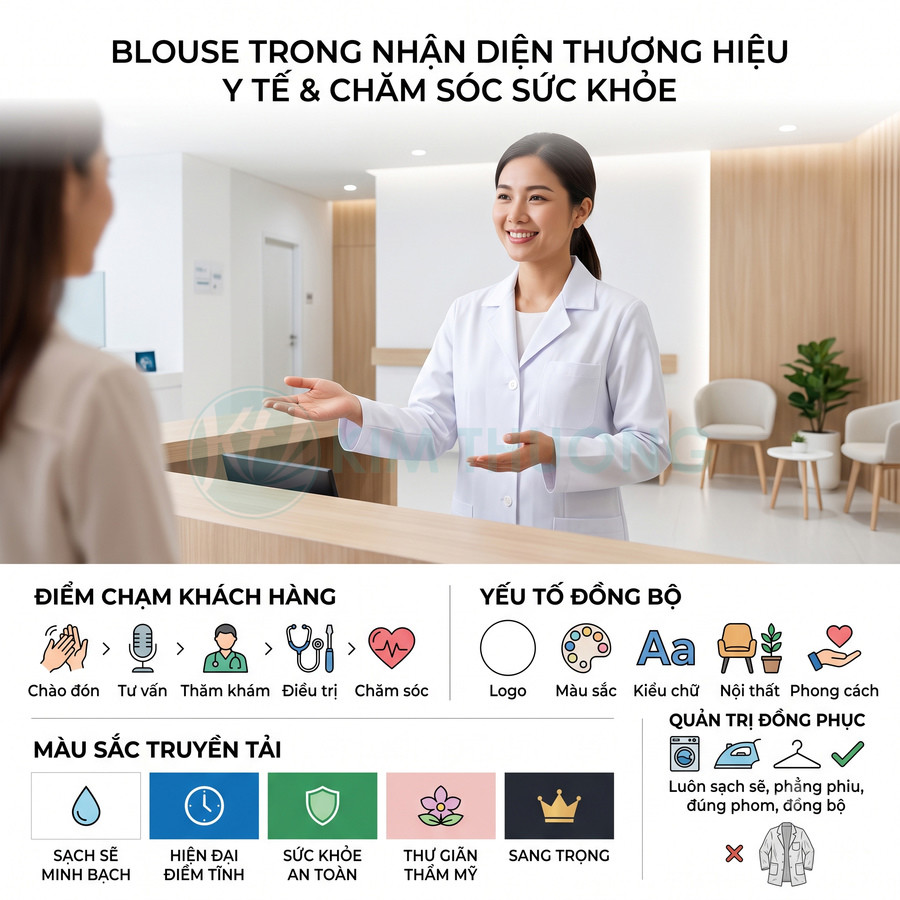 Áo blouse có thể trở thành một phần của nhận diện thương hiệu không?