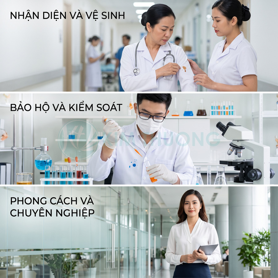 Vì sao áo blouse thường có màu trắng?