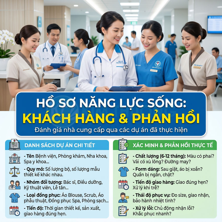 Nhân viên y tế tư vấn hồ sơ năng lực sống khách hàng và phản hồi trong bệnh viện hiện đại