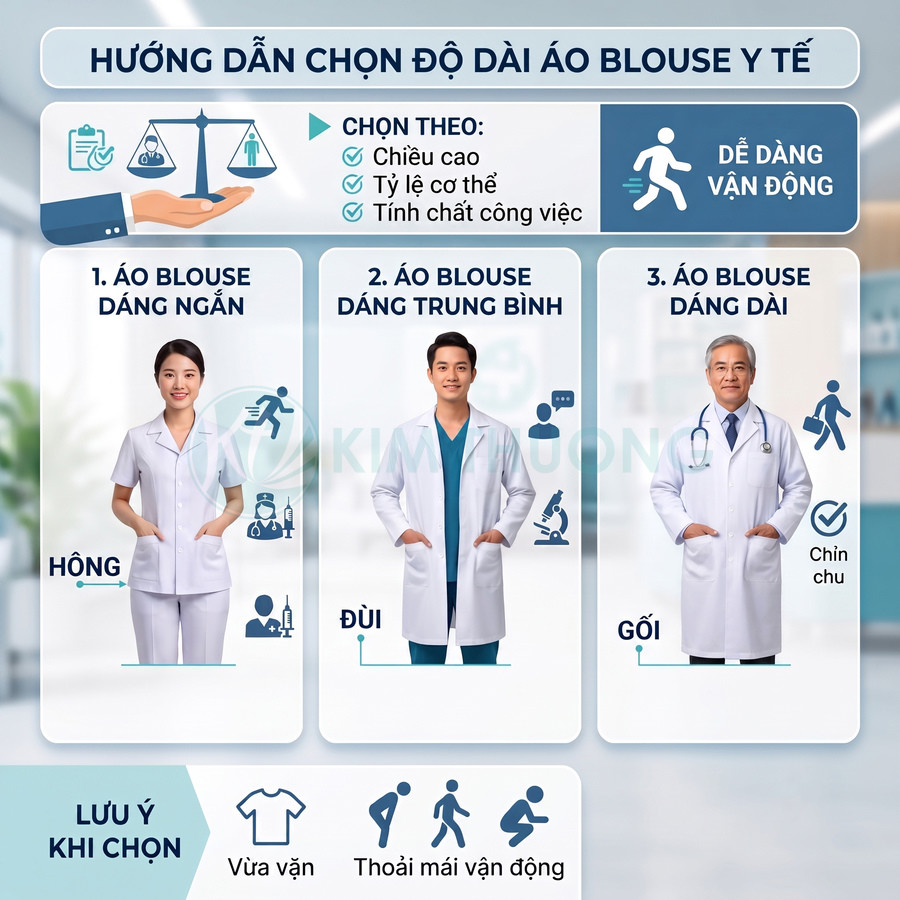 Áo blouse dài đến đâu là chuẩn trong môi trường chuyên nghiệp?