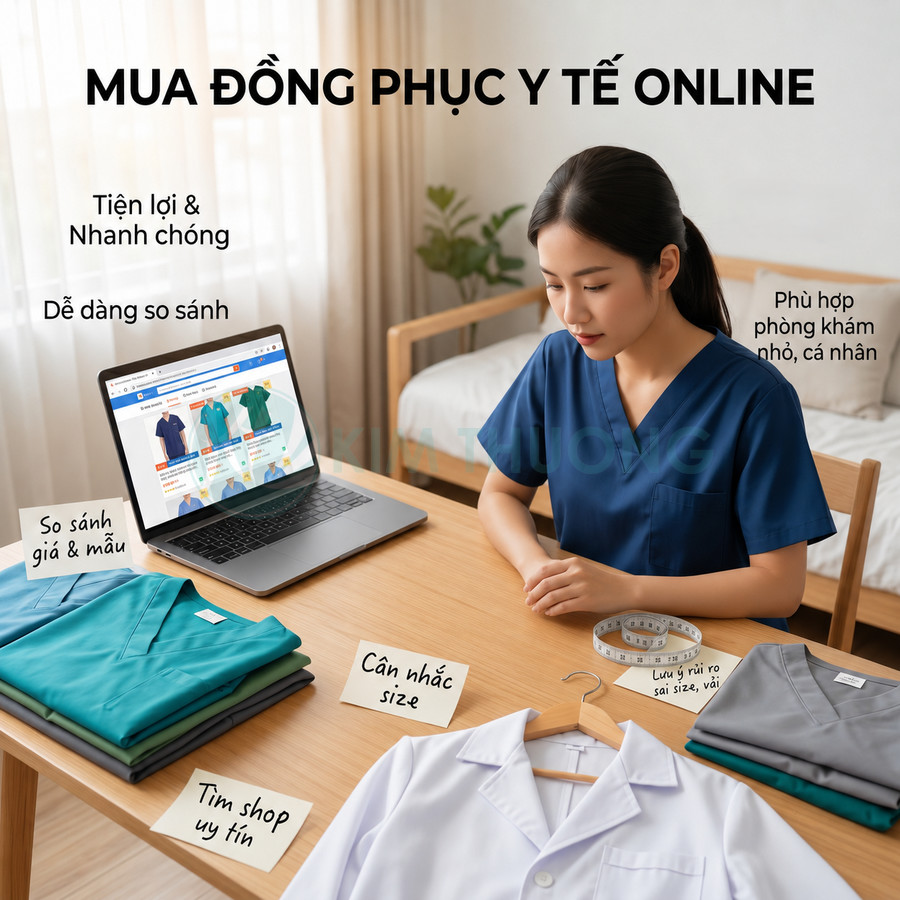 Có Nên Mua Đồng Phục Y Tế Online Không?