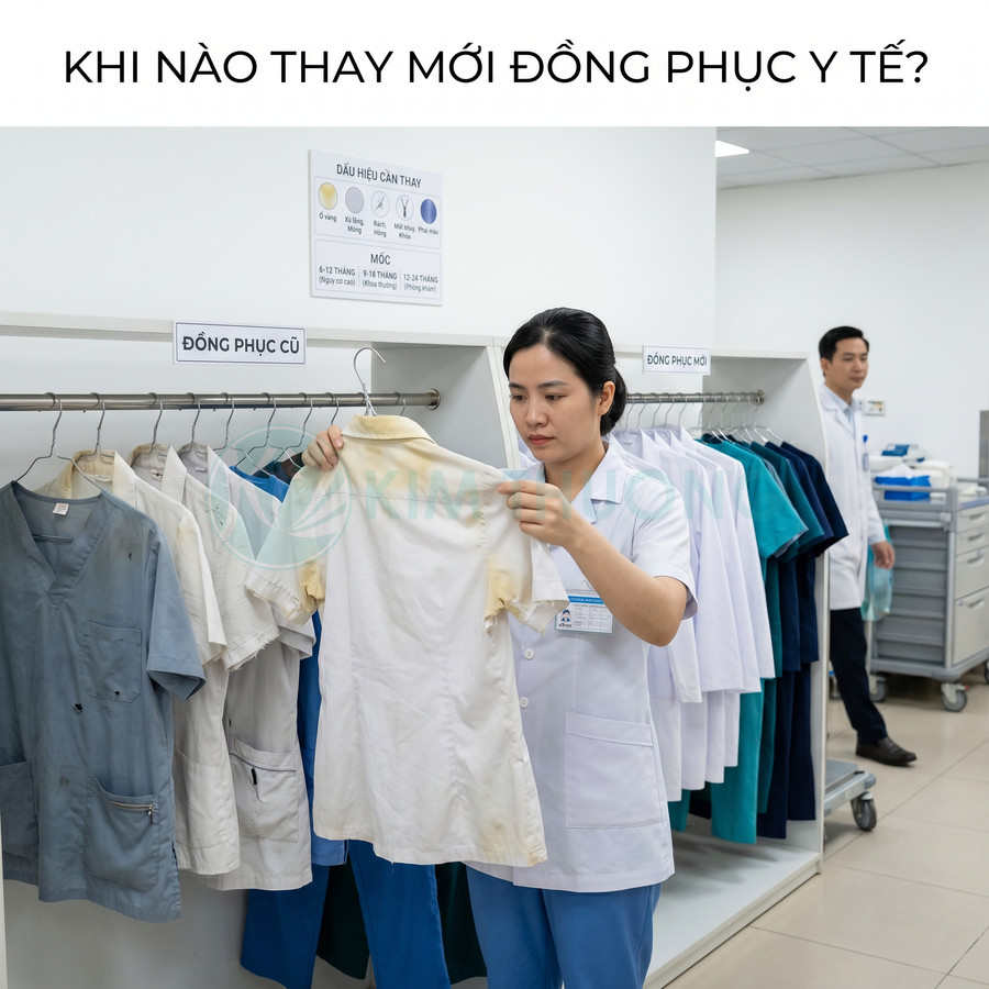 Đồng Phục Y Tế Bao Lâu Nên Thay Mới Một Lần?