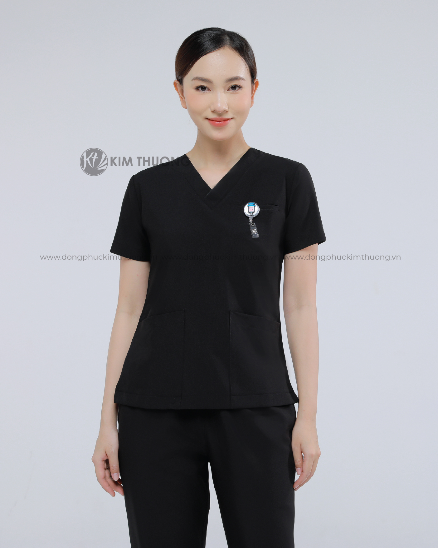 Scrub nữ MS 36 Đen